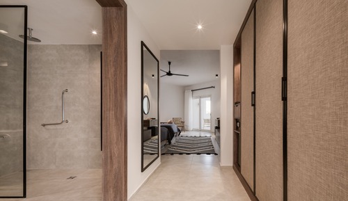 Habitación Deluxe con 2 camas individuales, acceso a la piscina