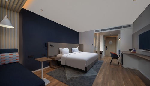 Habitación estándar, 1 cama de matrimonio grande (High Floor)