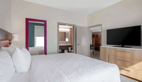Suite, 1 cama de matrimonio grande, accesible para personas con discapacidad (Hearing)