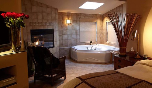 Habitación romántica, 1 cama de matrimonio grande, no fumadores