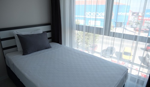 Apartamento Business, 1 cama individual grande, vistas a la ciudad