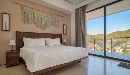 Apartamento, 1 habitación, vistas parciales al mar