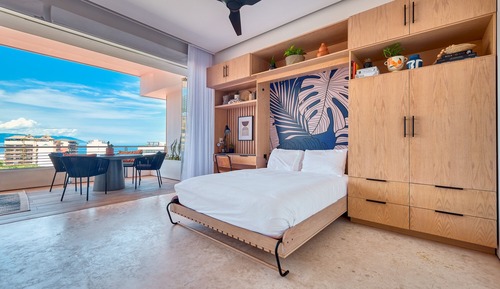 Apartamento Deluxe, 1 habitación, vistas parciales al mar