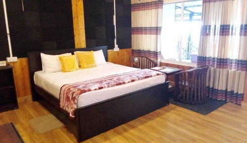 Habitación de lujo doble, 1 cama de matrimonio grande, no fumadores, vistas a la montaña