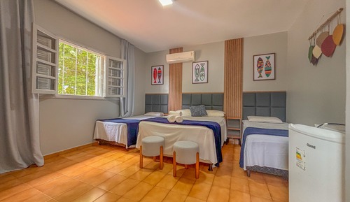 Habitación cuádruple básica