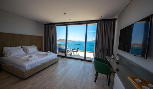 Suite Deluxe, terraza, vistas al mar