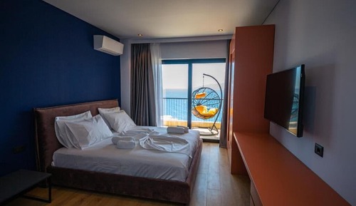 Apartamento, 1 habitación, balcón, vistas al mar ((4 Adults))