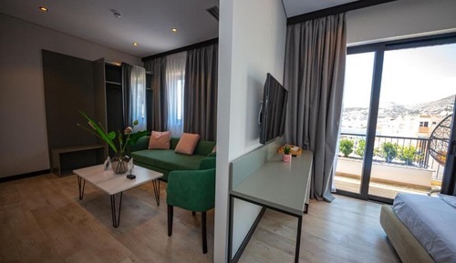Suite junior, balcón, vistas al mar