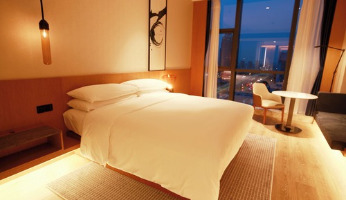 Habitación Premier, 1 cama de matrimonio grande, vistas a la ciudad