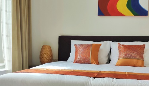 Habitación con 1 cama doble o 2 individuales
