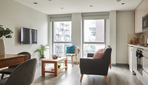 Apartamento, 2 camas dobles