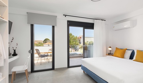 Villa, 2 habitaciones, vistas al jardín