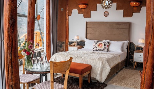 Suite junior, 1 cama de matrimonio, vistas al valle
