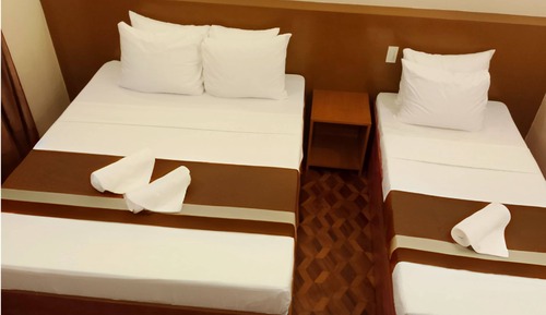 Habitación estándar, varias camas, no fumadores, baño privado