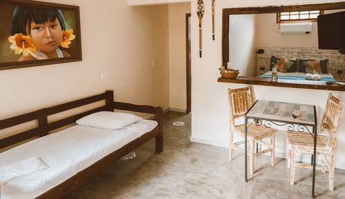 Apartamento superior, varias camas
