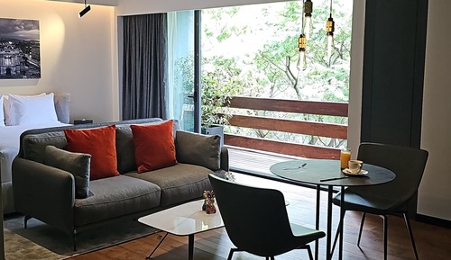 Suite, 1 cama de matrimonio, balcón