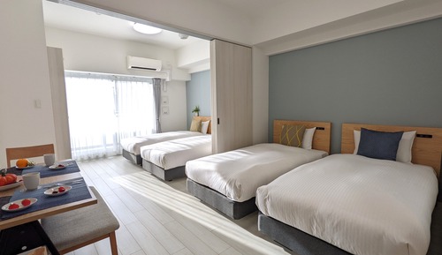 Habitación cuádruple estándar