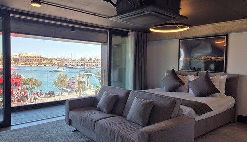 Suite estudio, vistas al mar