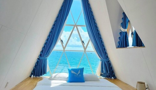 Habitación doble, vistas al mar (Ocean Suite Living Room)