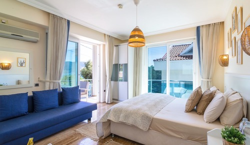 Habitación clásica, 1 habitación, vistas parciales al mar