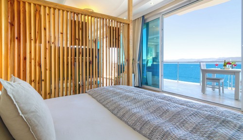 Suite estudio familiar, 1 habitación, vistas al mar