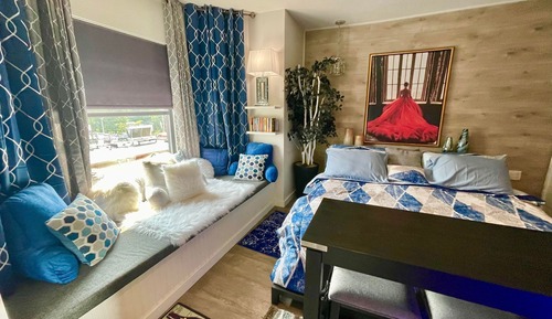 Habitación doble, baño privado