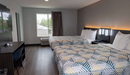 Habitación estándar, 2 camas de matrimonio, no fumadores