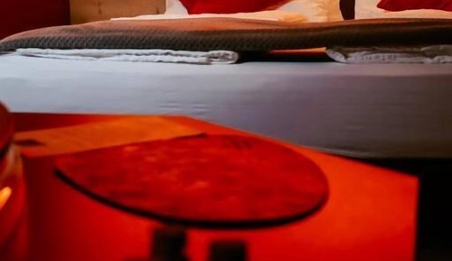 Habitación romántica doble, 1 cama de matrimonio, bañera de hidromasaje