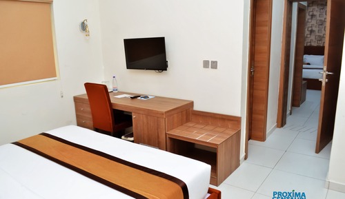 Habitación familiar, 2 habitaciones, accesible para personas con discapacidad, vistas a la ciudad