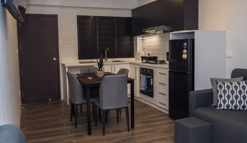 Apartamento familiar, no fumadores, vistas al jardín