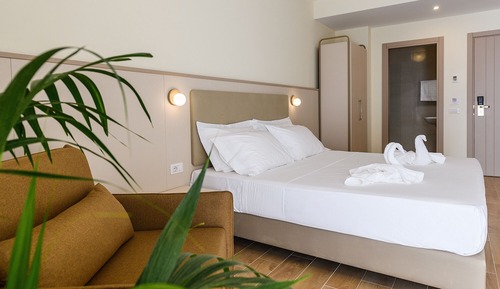 Habitación estándar con 1 cama doble o 2 individuales