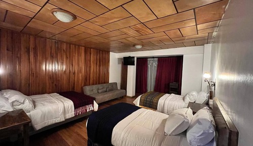 Habitación cuádruple Confort, 2 habitaciones, vistas a la ciudad