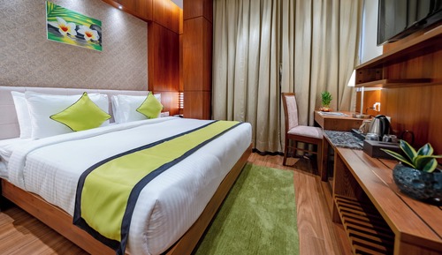 Habitación Deluxe, 1 cama de matrimonio, vistas a la ciudad