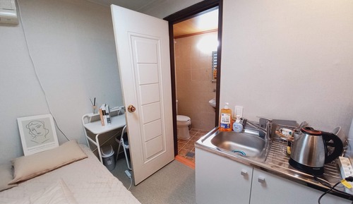 Estudio exclusivo, no fumadores, cocina