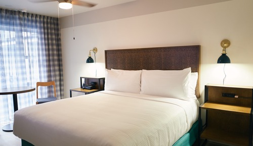 Habitación superior, 1 cama de matrimonio grande, accesible para personas con discapacidad