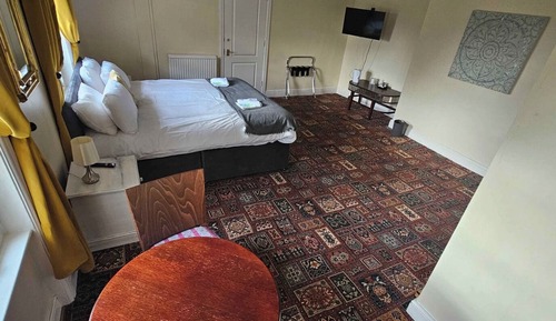 Habitación doble superior, 1 cama de matrimonio grande, bañera