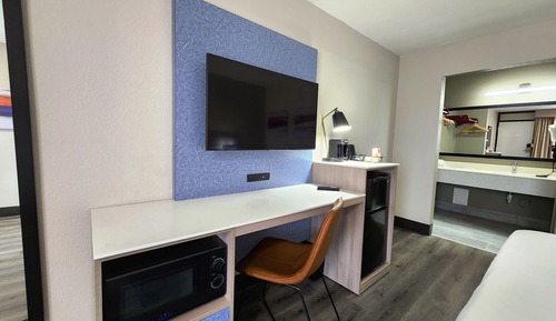 Habitación individual Deluxe, 1 cama de matrimonio grande, no fumadores, frigorífico y microondas