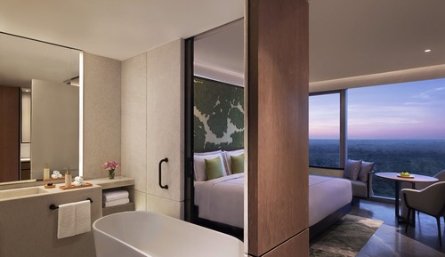 Habitación de lujo, 1 cama de matrimonio grande, con vistas (Serene Views of Mangrove Forest)