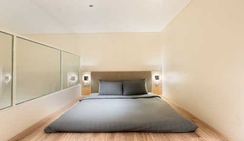 Habitación Deluxe doble, vistas parciales al mar (Deluxe 1 Bedroom - Split Level)