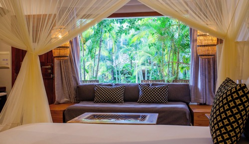 Habitación estándar, 1 cama de matrimonio grande con sofá cama