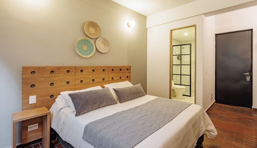 Estudio estándar, 1 cama de matrimonio, cocina