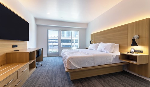 Habitación, 1 cama de matrimonio grande, accesible para personas con discapacidad, balcón