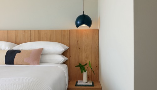 Habitación estándar, 2 camas de matrimonio, vistas a la piscina