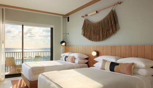 Habitación estándar, 2 camas de matrimonio, vistas al puerto