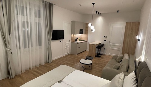 Apartamento Confort, 1 cama de matrimonio con sofá cama