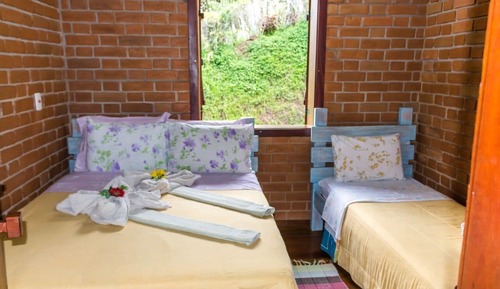 Chalet familiar, 2 habitaciones, balcón, vistas al jardín