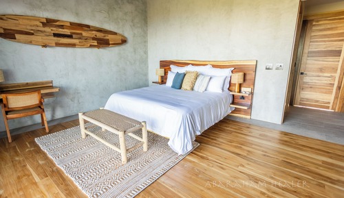 Habitación de lujo, 1 cama de matrimonio grande, vistas al mar