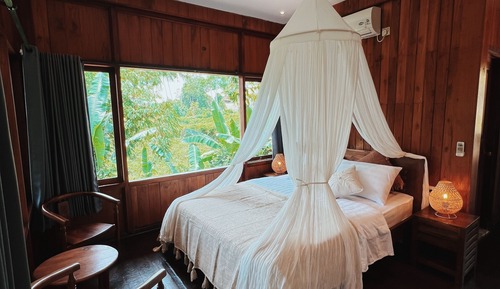 Habitación Confort doble, 1 cama de matrimonio grande, vistas a la piscina