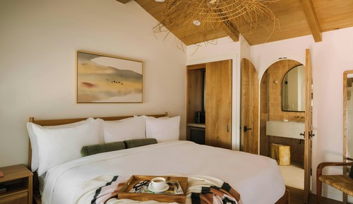 Habitación, 1 cama de matrimonio grande, vistas al mar