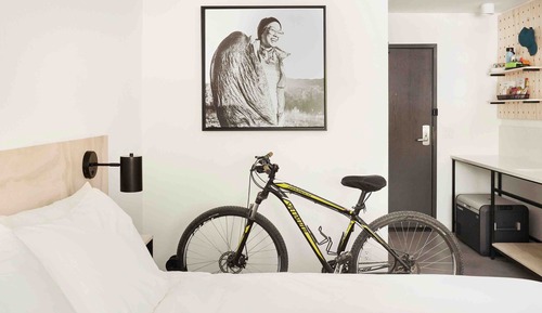 Habitación doble, 2 camas de matrimonio, accesible en silla de ruedas